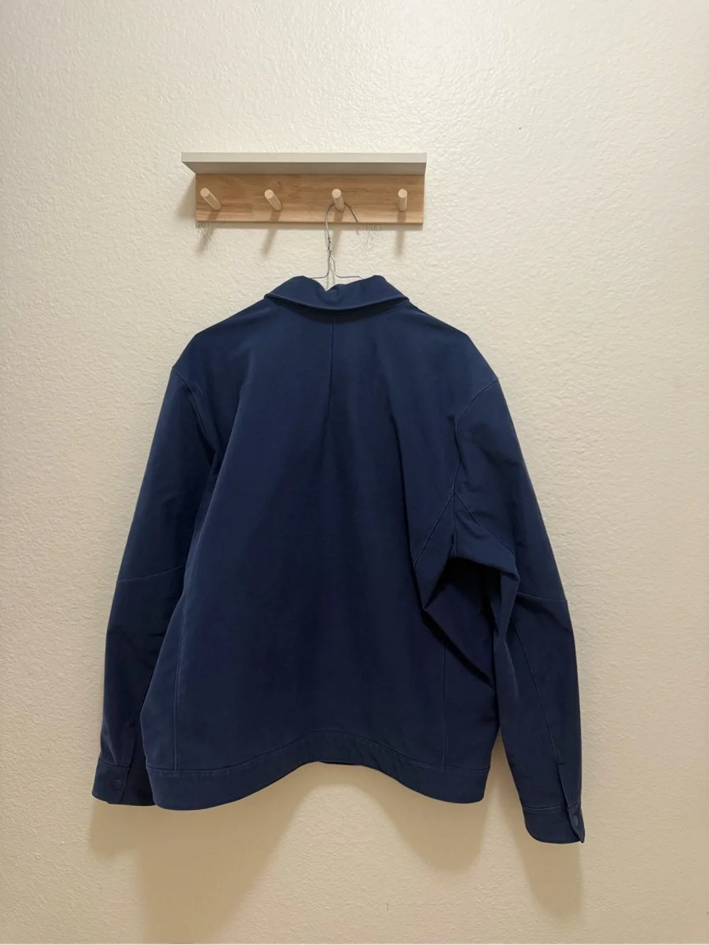 Lululemon City Excursion Jacket Men’s XL Navy Technical Stretch Trucker Jacket